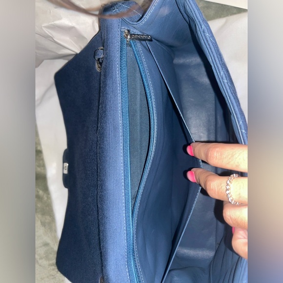 Chanel jersey flap bag jumbo - Picture 9 of 10